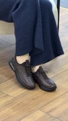 Evida 2843 Kadın Hakiki Deri Ayakkabı