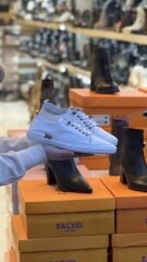 Evida 2898 Kadın Deri Ortopedik Convers Model Ayakkabı