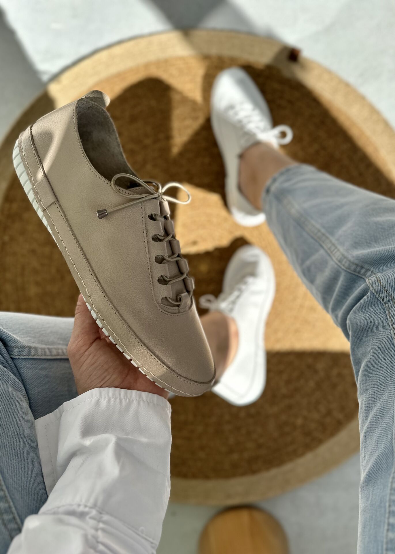 Evida 2913 Kadın Deri Ortopedik Ayakkabı