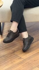 Missmamma 2602 Kadın Hakiki Deri Ortopedik Poli Taban Ayakkabı