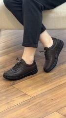 Missmamma 2602 Kadın Hakiki Deri Ortopedik Poli Taban Ayakkabı