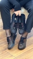 Fabbi 660 Kadın Deri Ortopedik Ayakkabı