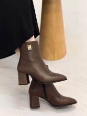 Rachel R317 Kadın Hakiki Deri Klasik Topuklu Bot