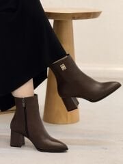 Rachel R317 Kadın Hakiki Deri Klasik Topuklu Bot