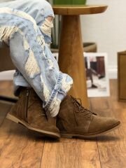 Rachel R40223 Kadın Hakiki Deri Nubuk  Bot