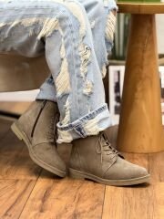 Rachel R40223 Kadın Hakiki Deri Nubuk  Bot