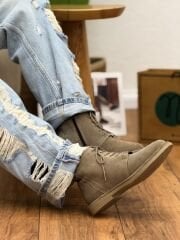 Rachel R40223 Kadın Hakiki Deri Nubuk  Bot