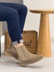 Rachel R40234 Kadın Hakiki Deri Nubuk Bot