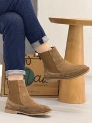 Rachel R40234 Kadın Hakiki Deri Nubuk Bot