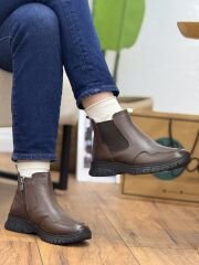 Rachel M25608 Kadın Hakiki Deri Ortopedik Bot