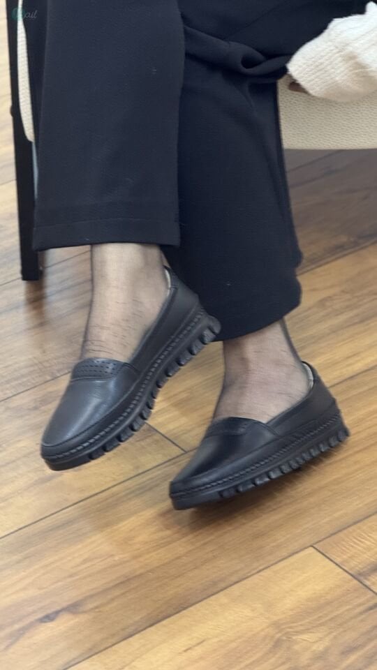 Lucibella 2017 Kadın Deri Ortopedik Kısa Yüz Ayakkabı