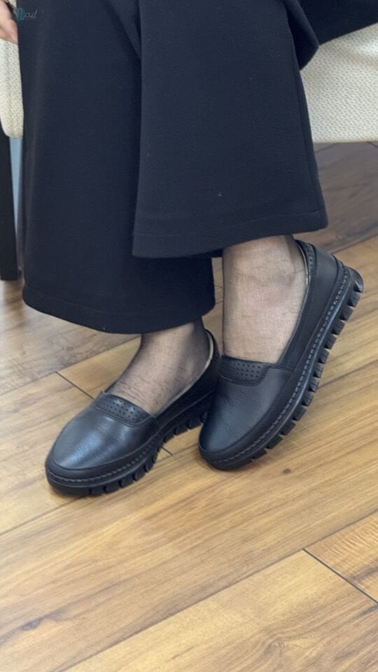 Lucibella 2017 Kadın Deri Ortopedik Kısa Yüz Ayakkabı