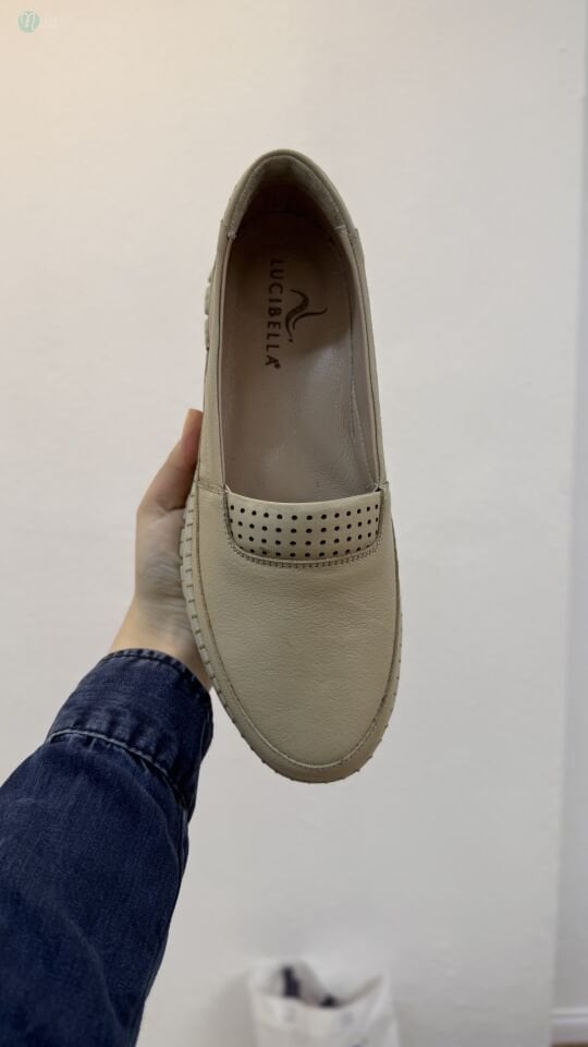 Lucibella 2017 Kadın Deri Ortopedik Kısa Yüz Ayakkabı