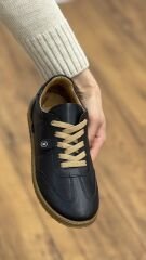 Marine M2003 Kadın Hakiki Deri Ortopedik Jel Taban Ayakkabı