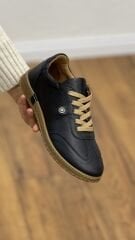 Marine M2003 Kadın Hakiki Deri Ortopedik Jel Taban Ayakkabı