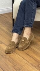 Rachel R40-220 Kadın Hakiki Nubuk Deri Ortopedik Loafer Ayakkabı