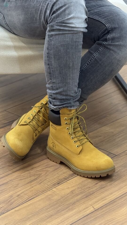 Hammer Jack 101-1101 Hakiki Deri Su Geçirmez Cat Model Bot