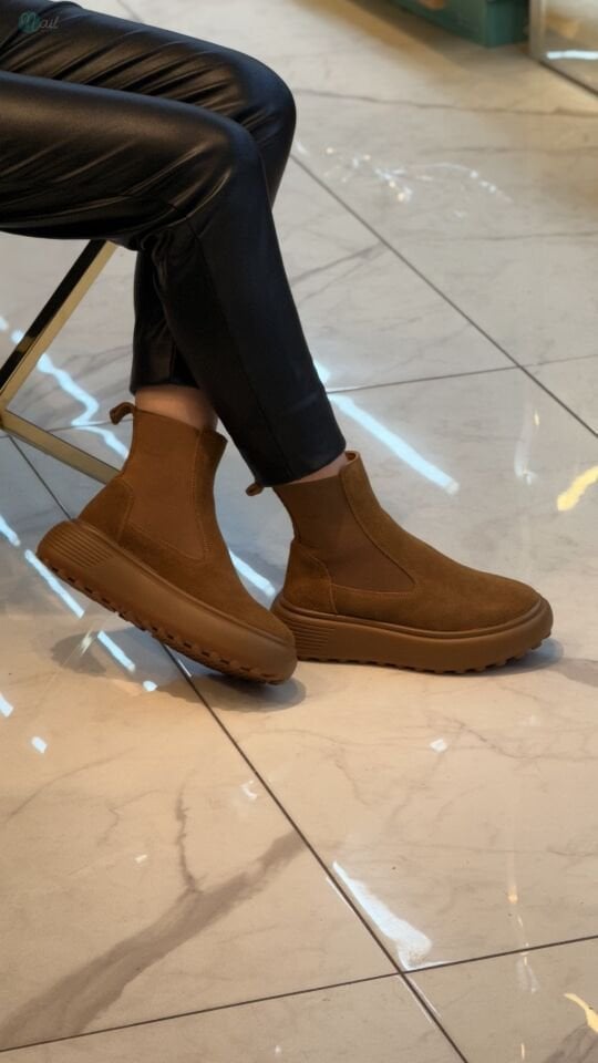 Lufıan Monica Hakiki Deri Kadın Bot