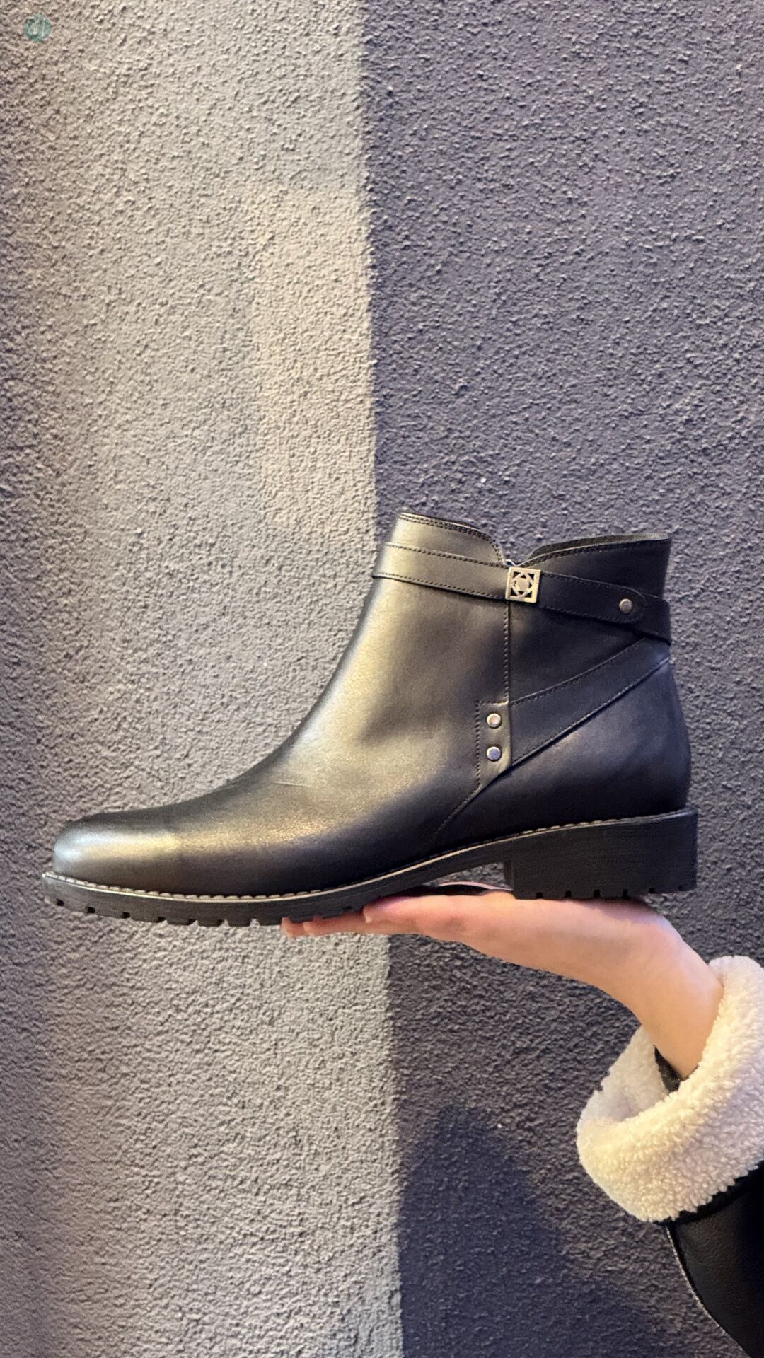 BURÇ 6095 Antik Düz Hakiki Deri Bot