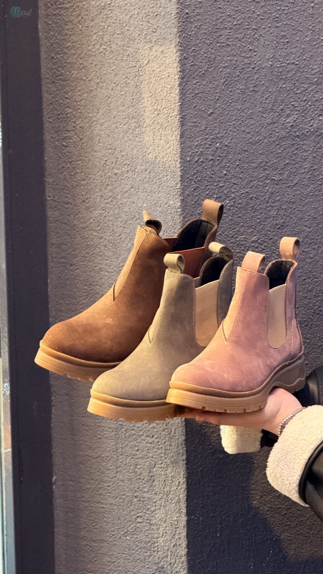 CHARMİA Hakiki Deri Crazy Nubuk Bot