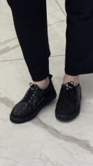 My Fit 1321 Taşlı Lastik Bağcık Kadın Günlük Ayakkabı