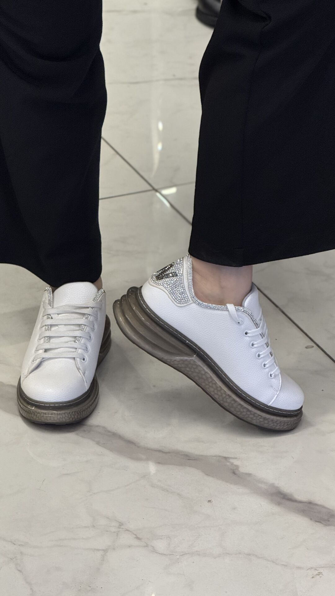 My Fit 146 Kadın Casual Spor Taşlı Ayakkabı