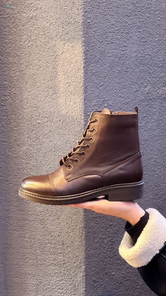 BURÇ 6002 Hakiki Deri Önü Detaylı Bot