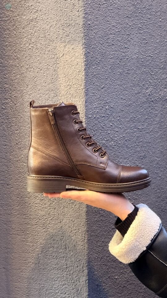 BURÇ 6002 Hakiki Deri Önü Detaylı Bot