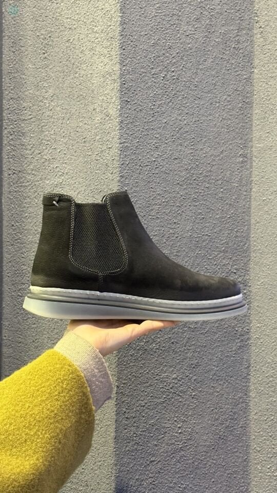 MASKARET 5010 Chelsea Jel Taban Hakiki Deri Bot