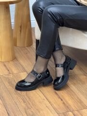 My Fit 1022 Kadın Bant Detay Kalın Taban Ayakkabı