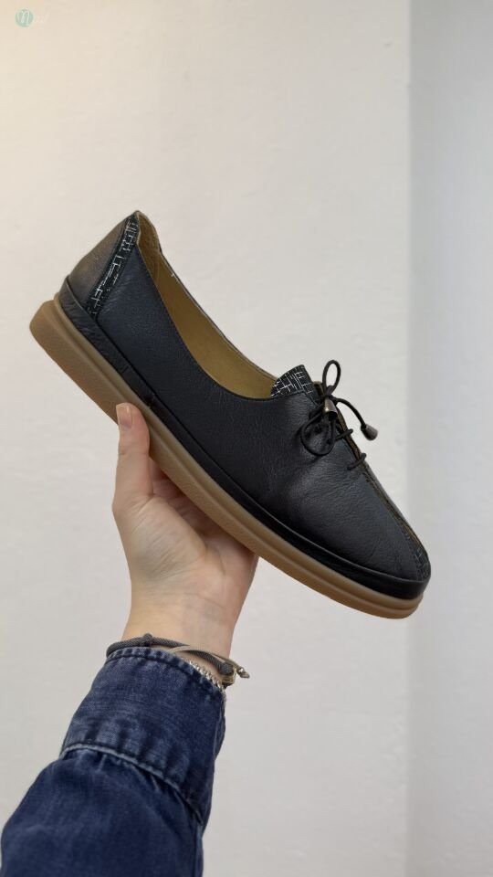 Nehir 3710 Kadın Ortopedik Hakiki Deri Ayakkabı