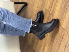 Matsey Kadın Hakiki Deri Postal