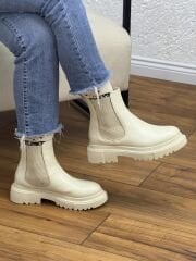 Matsey Kadın Hakiki Deri Postal