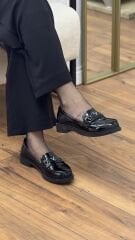 Dissa 3245 Kadın V Toka Loafer Ayakkabı