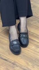 Dissa 3245 Kadın V Toka Loafer Ayakkabı